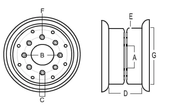 split rim wheel
